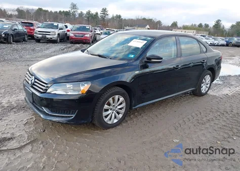 2014 Volkswagen Passat 1.8T Wolfsburg Edition из США, поврежденный, VIN 1VWAT7A39EC097098